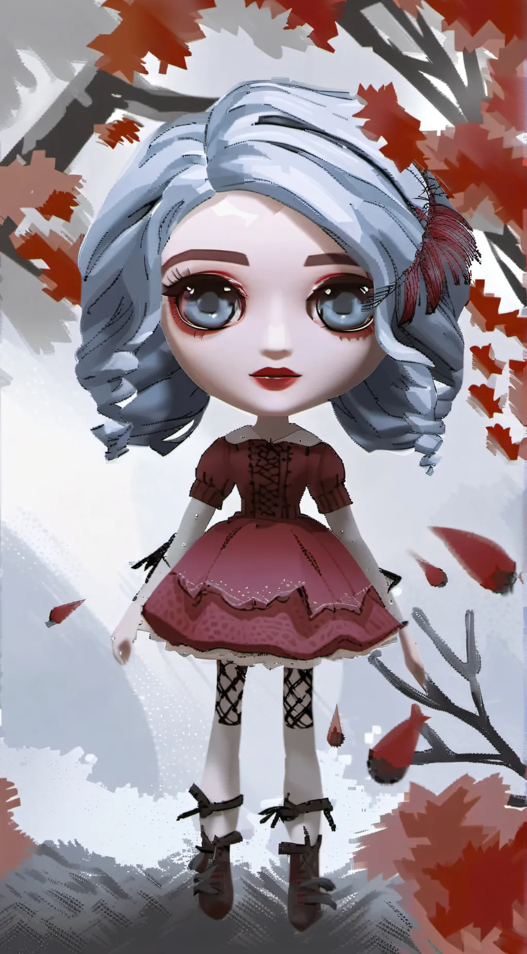 ai character: Dolly  background