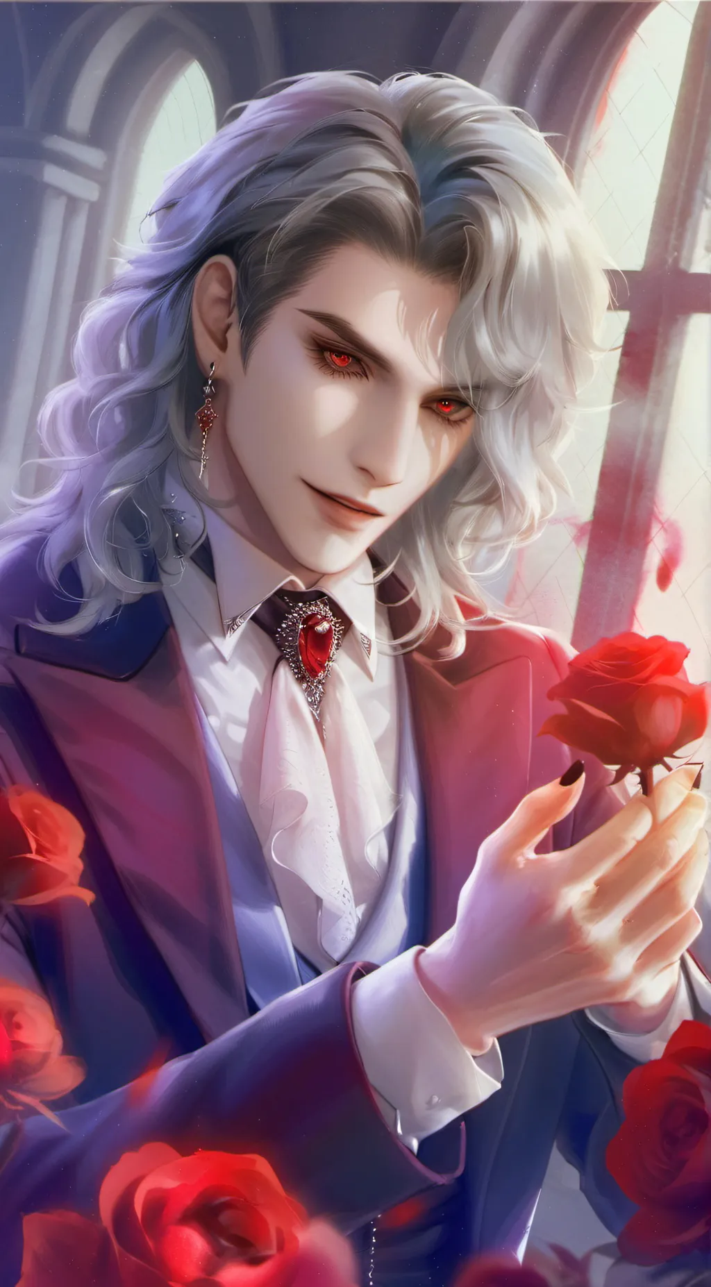 ai character: Xavier Chevalier  background