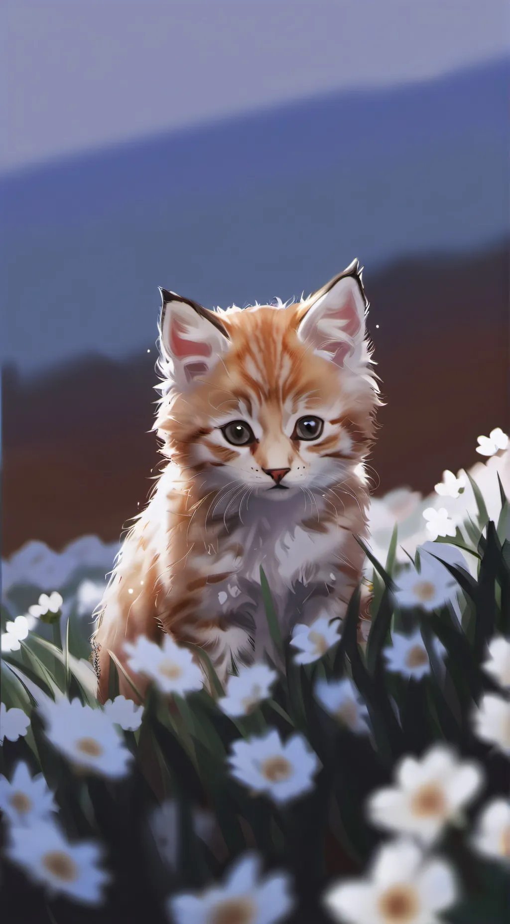 ai character: Chloe cat background