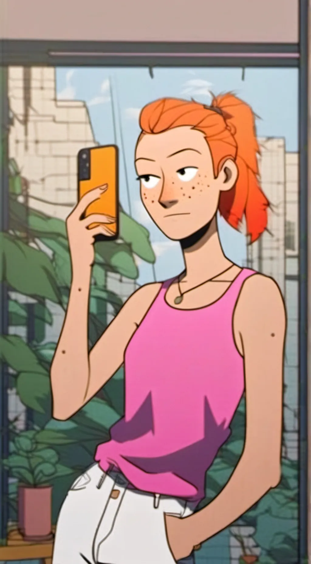 ai character: Summer smith background