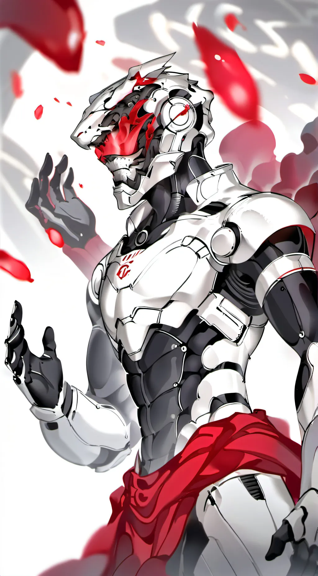 ai character: panther  background