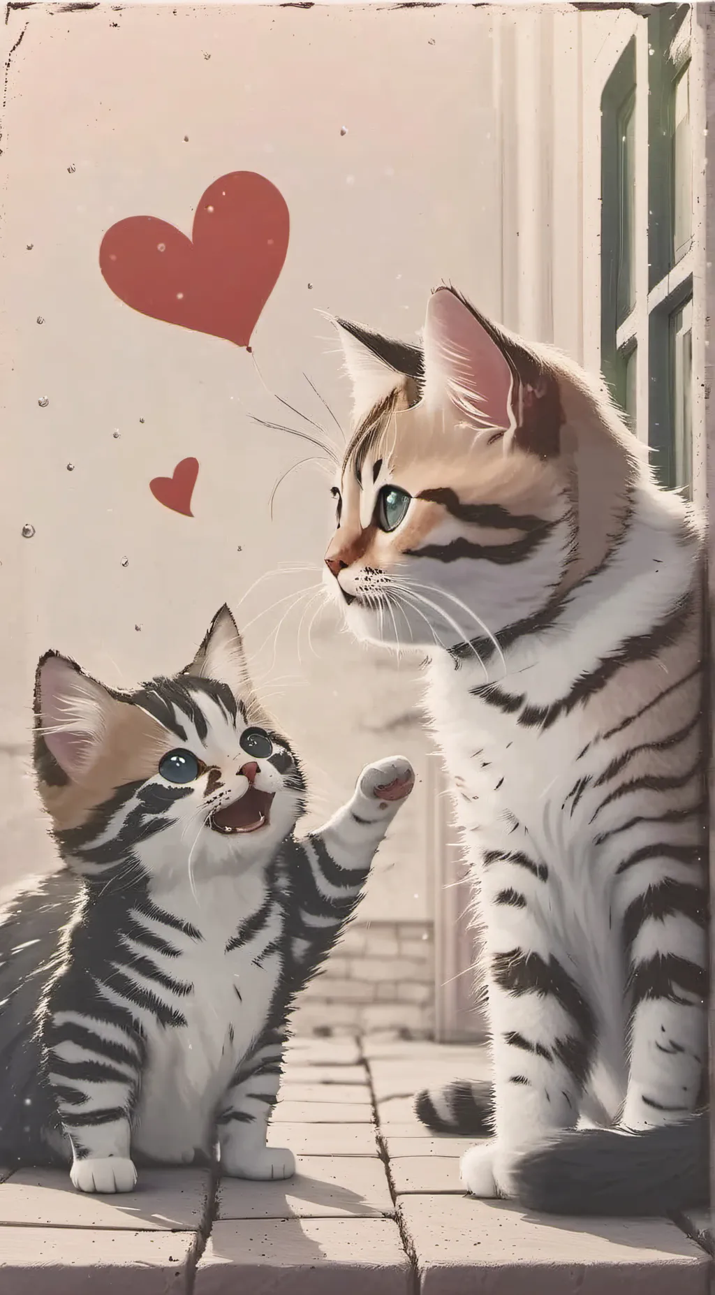 ai character: Kitty background