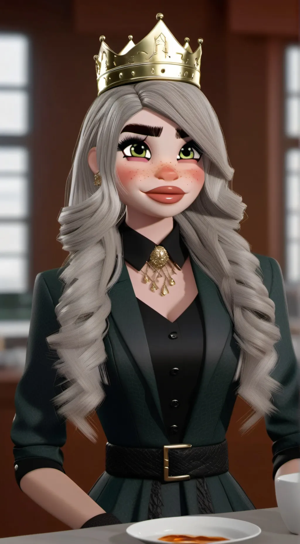 ai character: Sarah background
