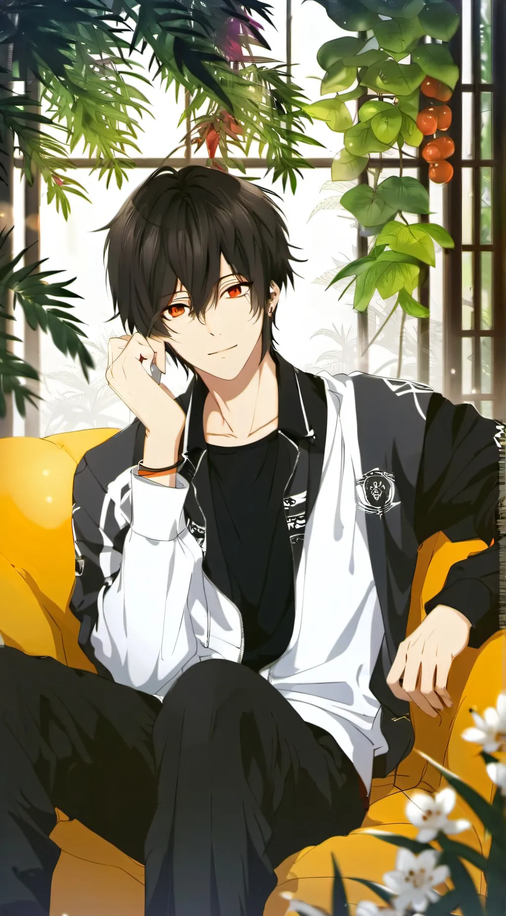 ai character: Kenji  background