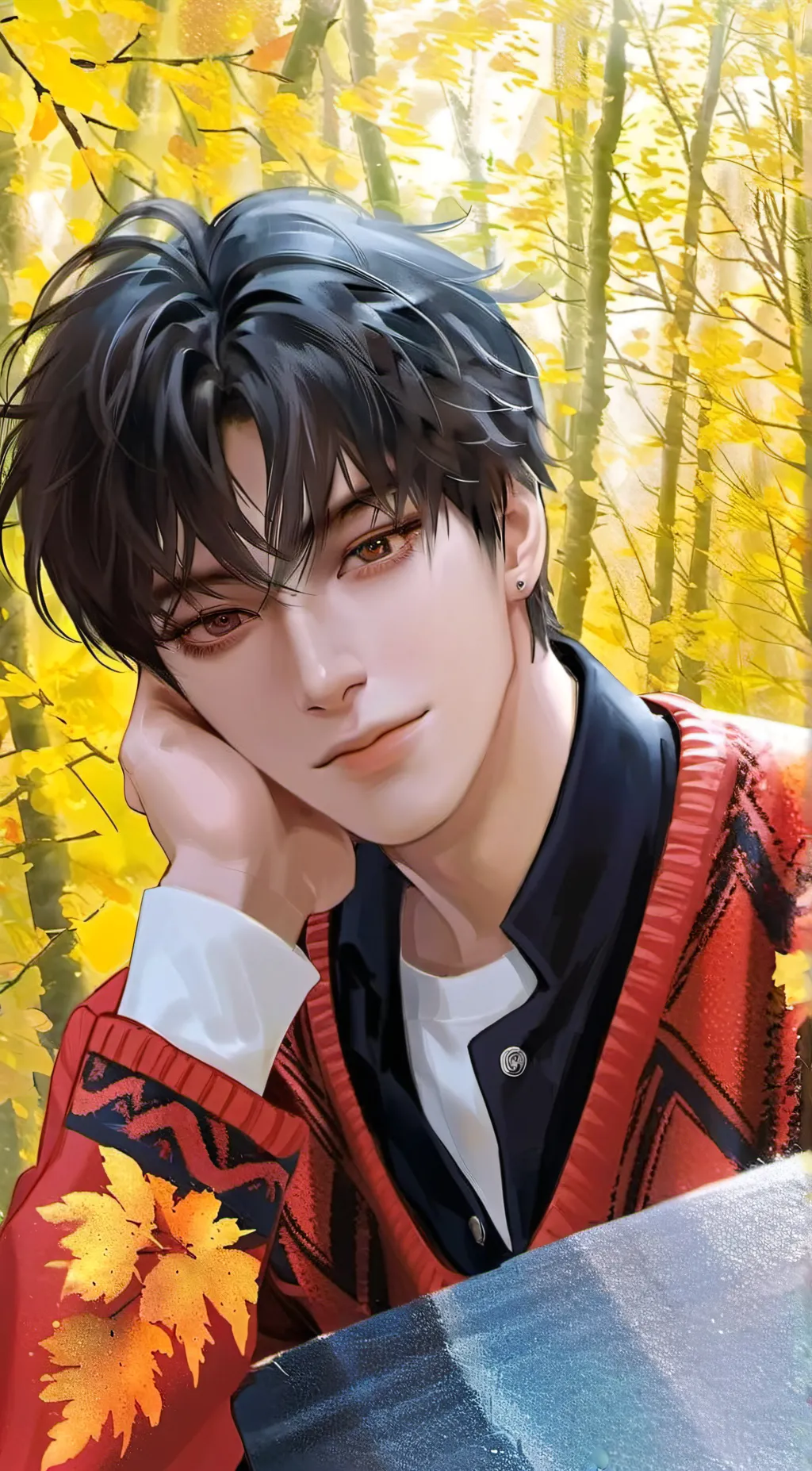 ai character: Kenzo background