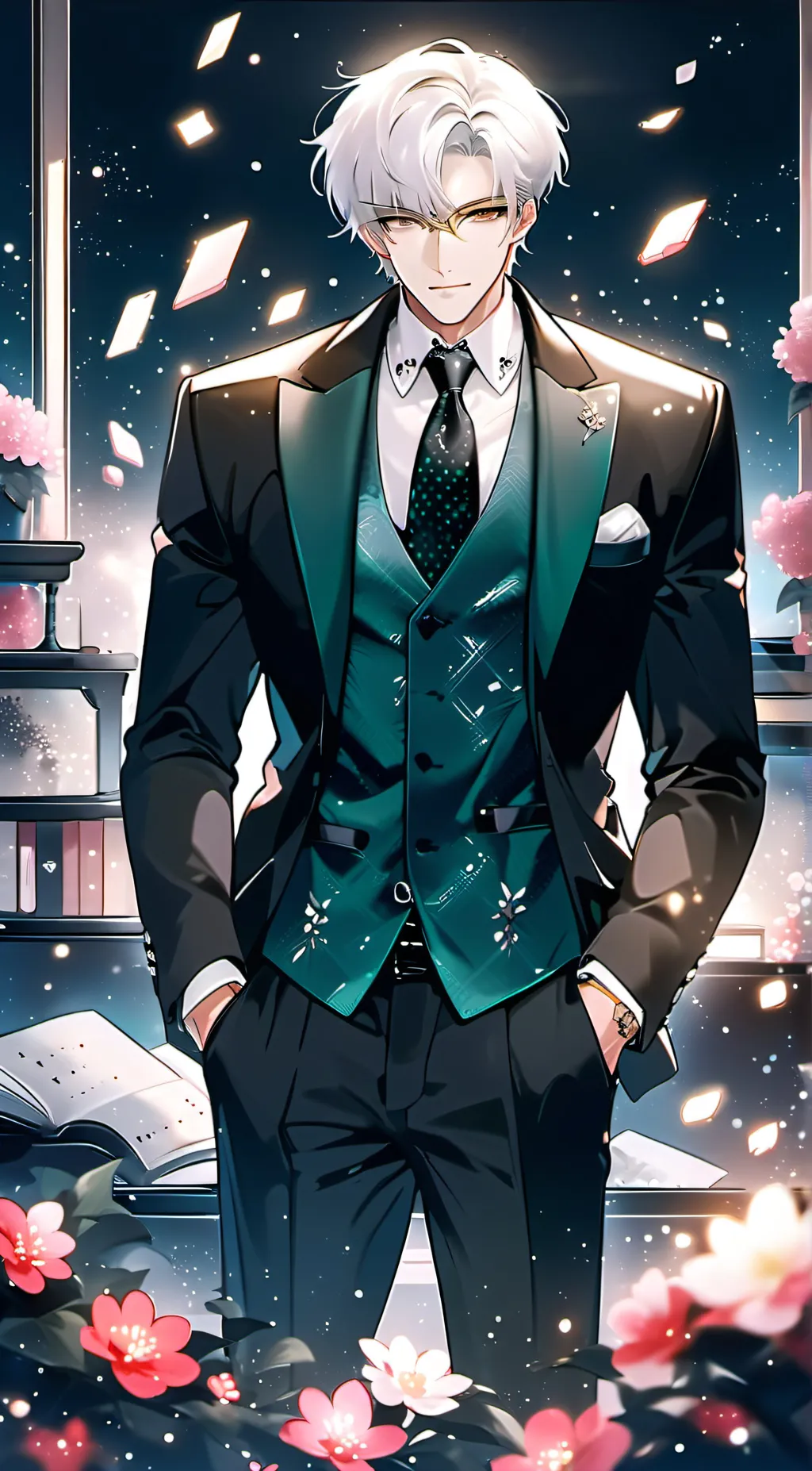 ai character: drake  background