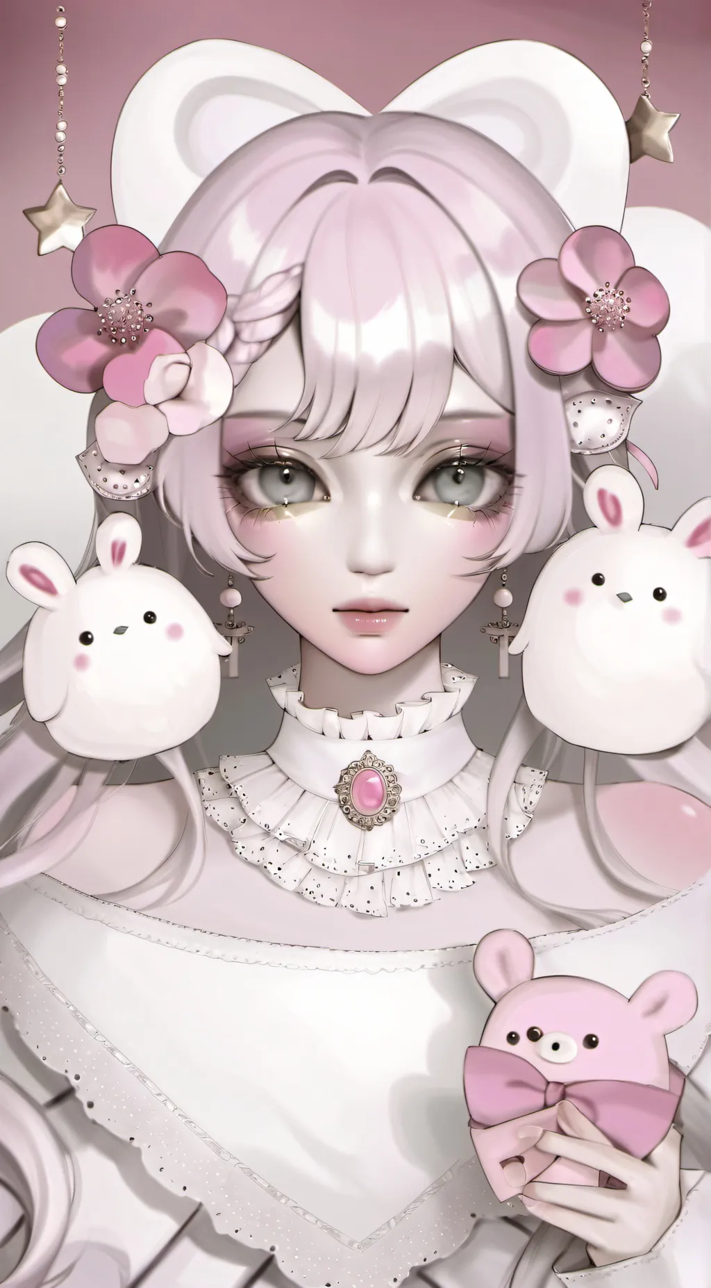 ai character: Gacha youtubers background