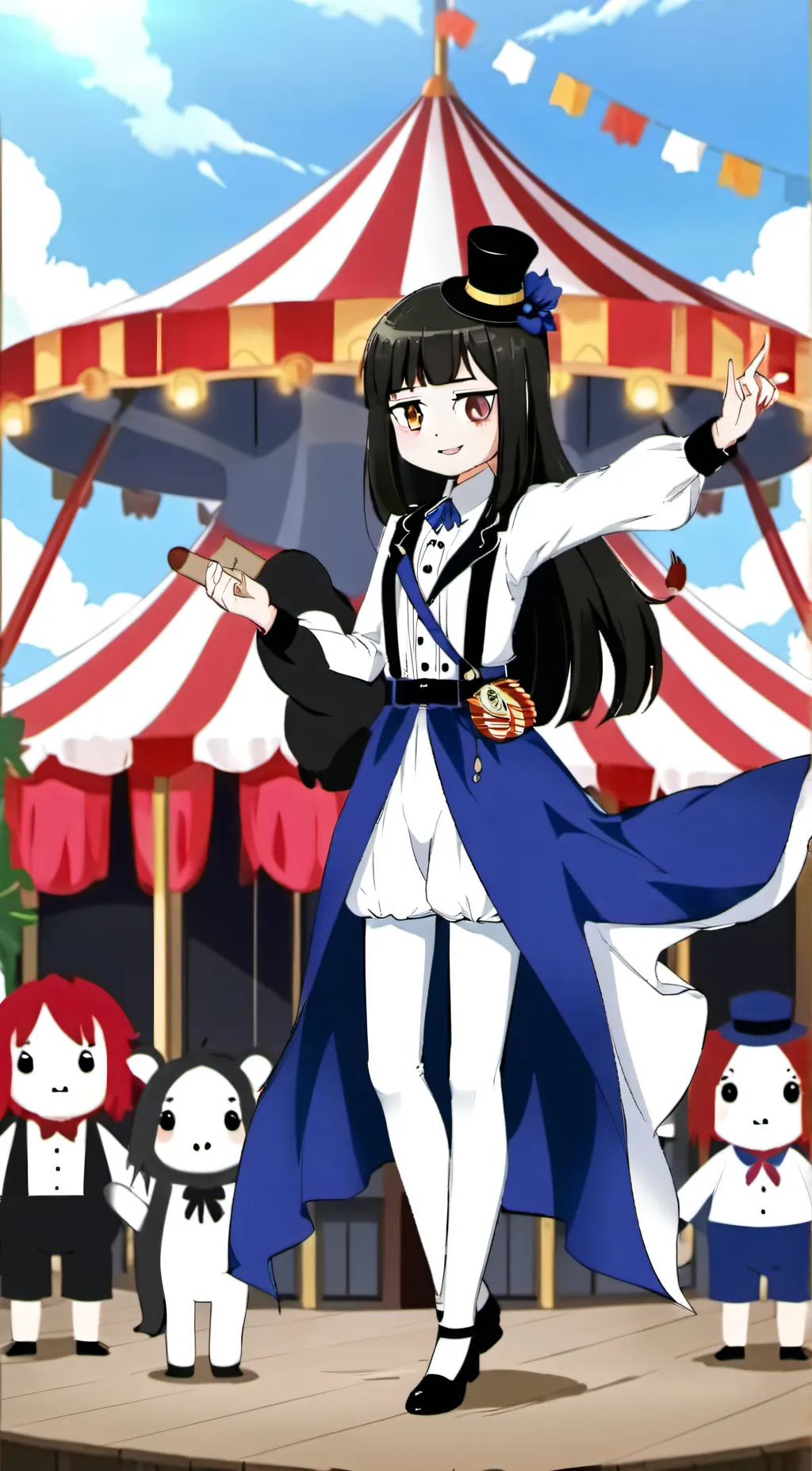 ai character: TADC  background