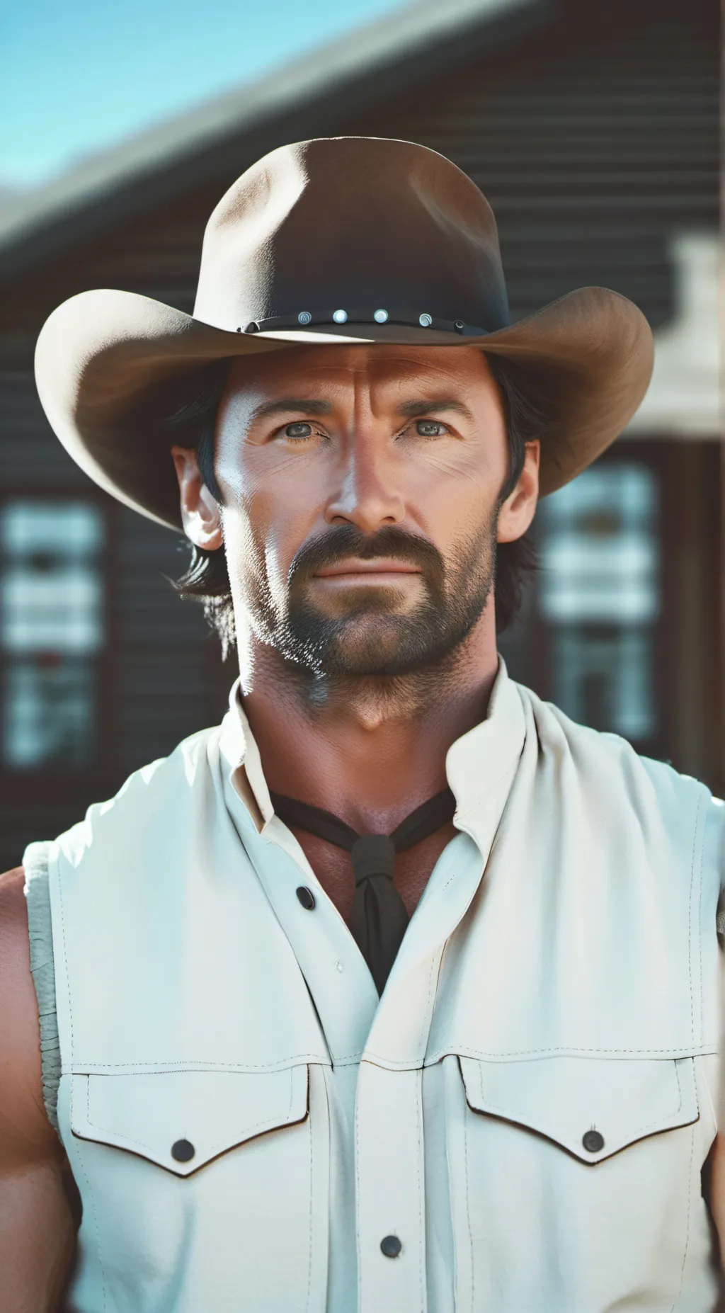 ai character: Drover background