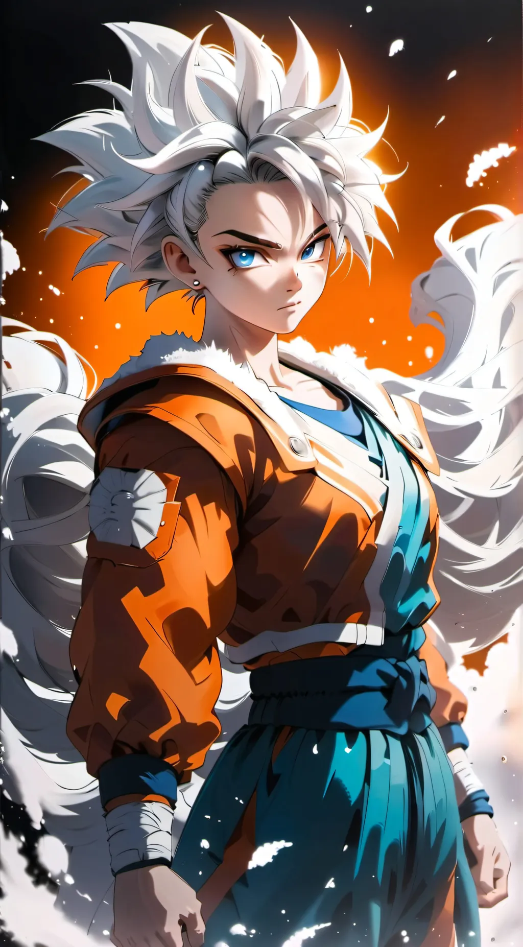 ai character: Aria background