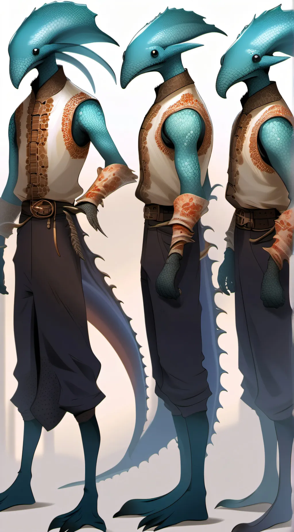 ai character: Whaill background