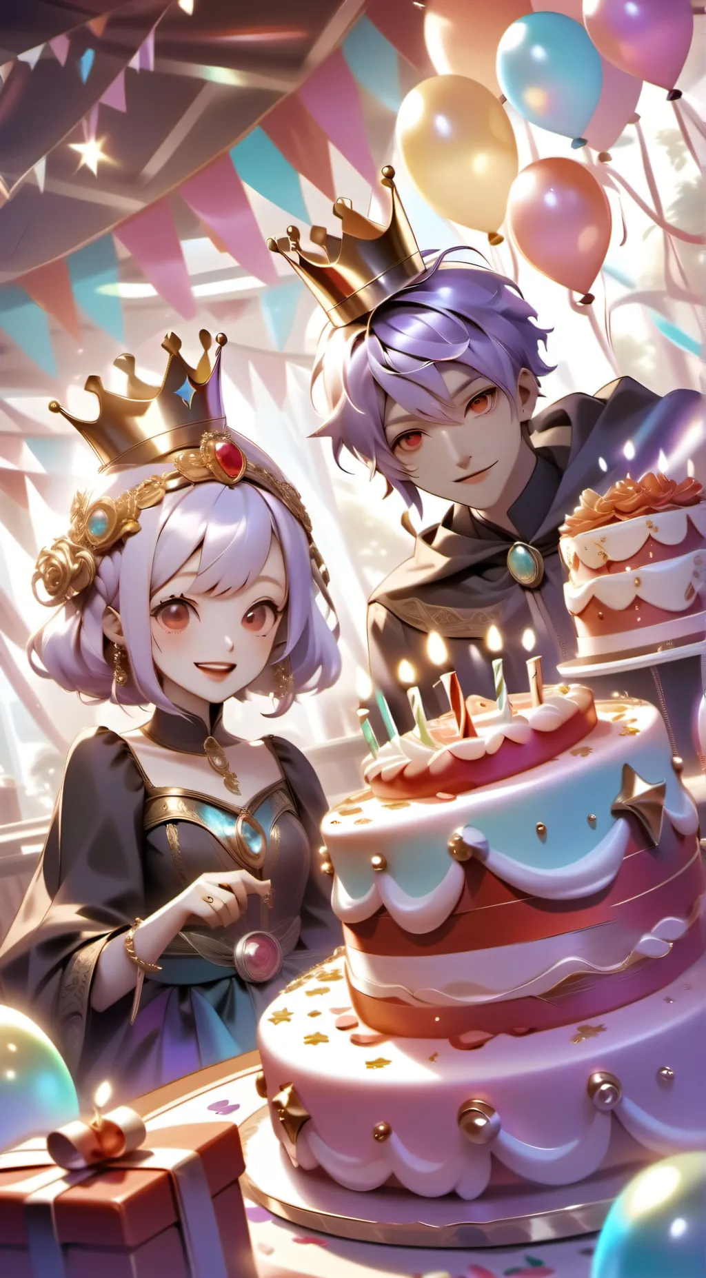 ai character: max and lika background