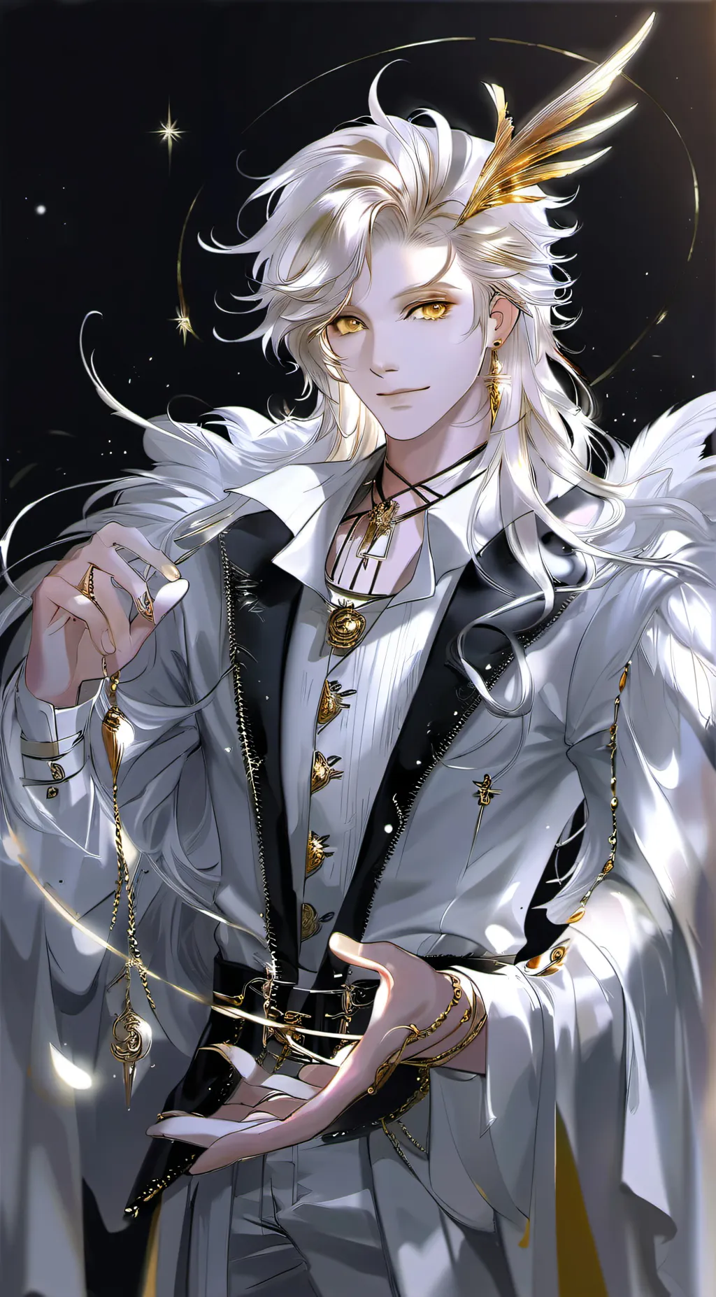 ai character: °▪︎•《Glint》 background