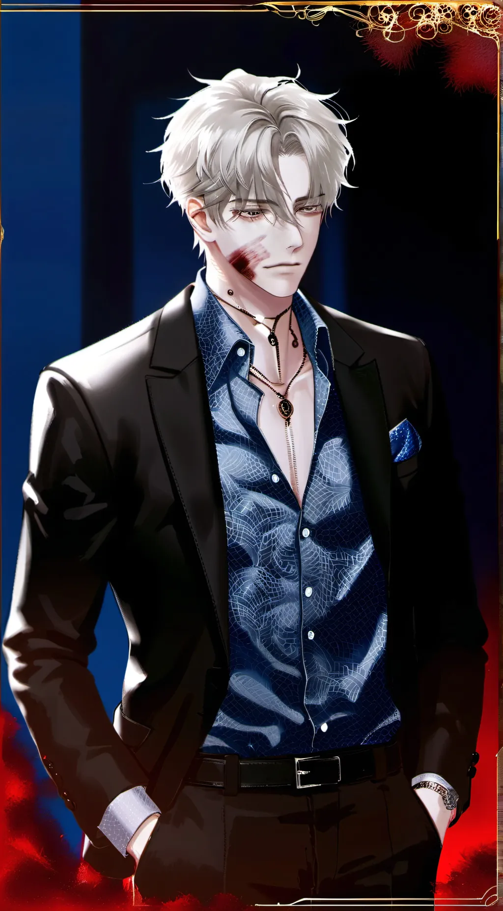 ai character: Even background