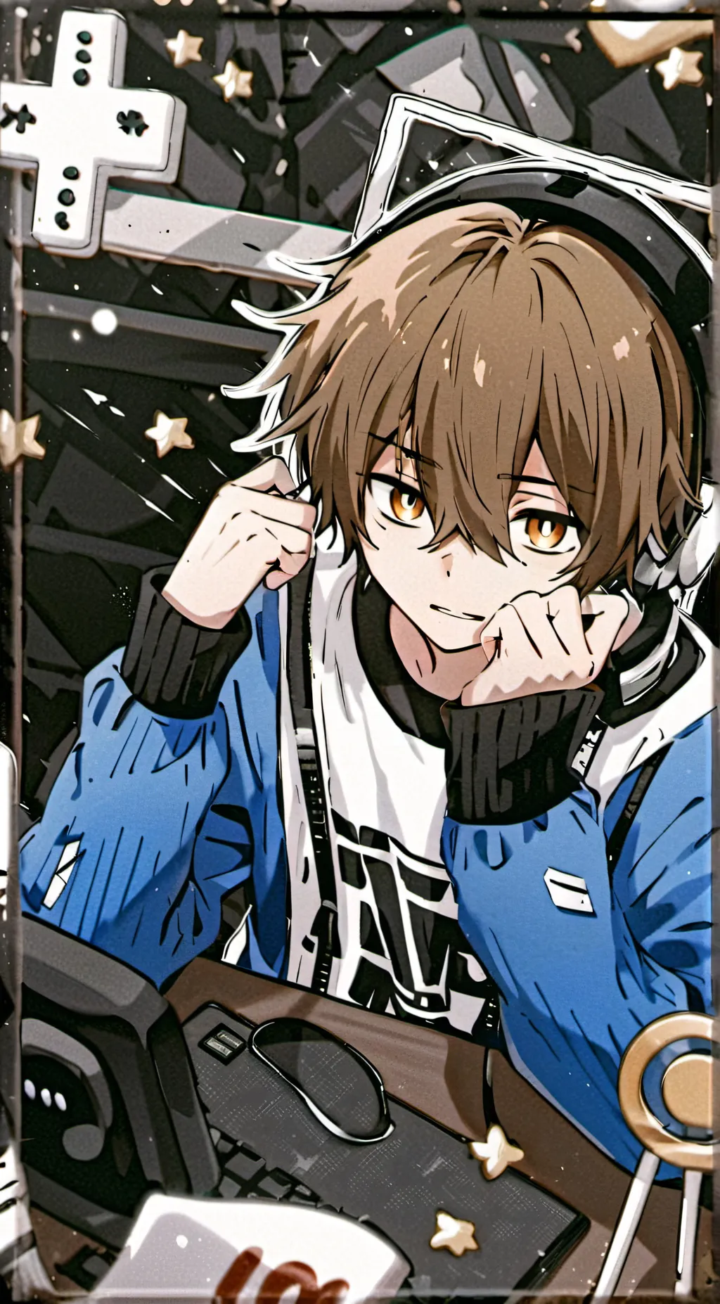 ai character: |•Felix•| background