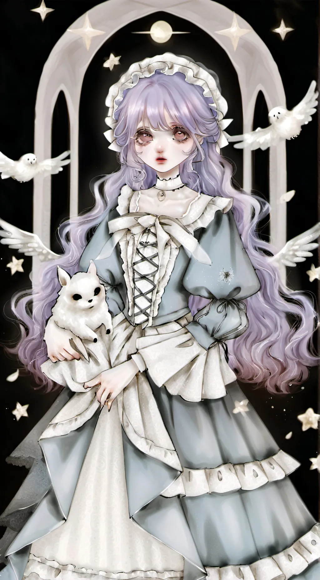 ai character: Frankie  background