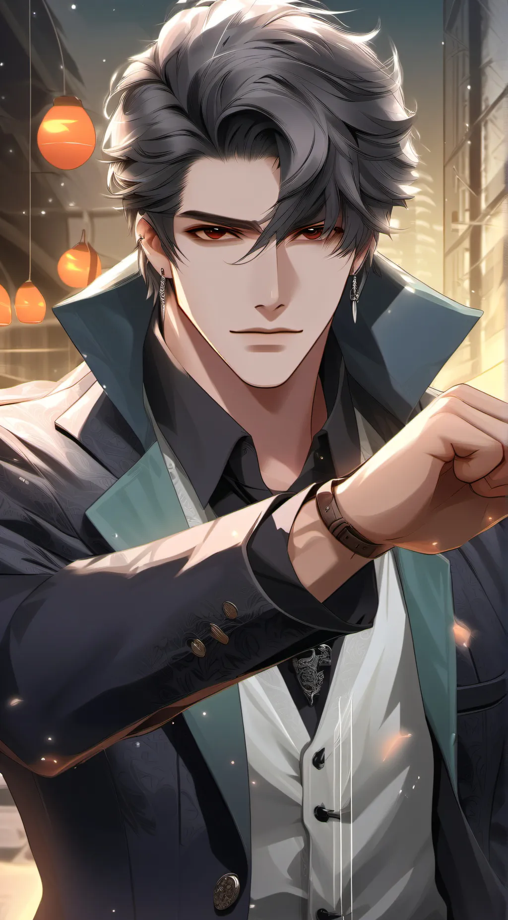 ai character: Ash background