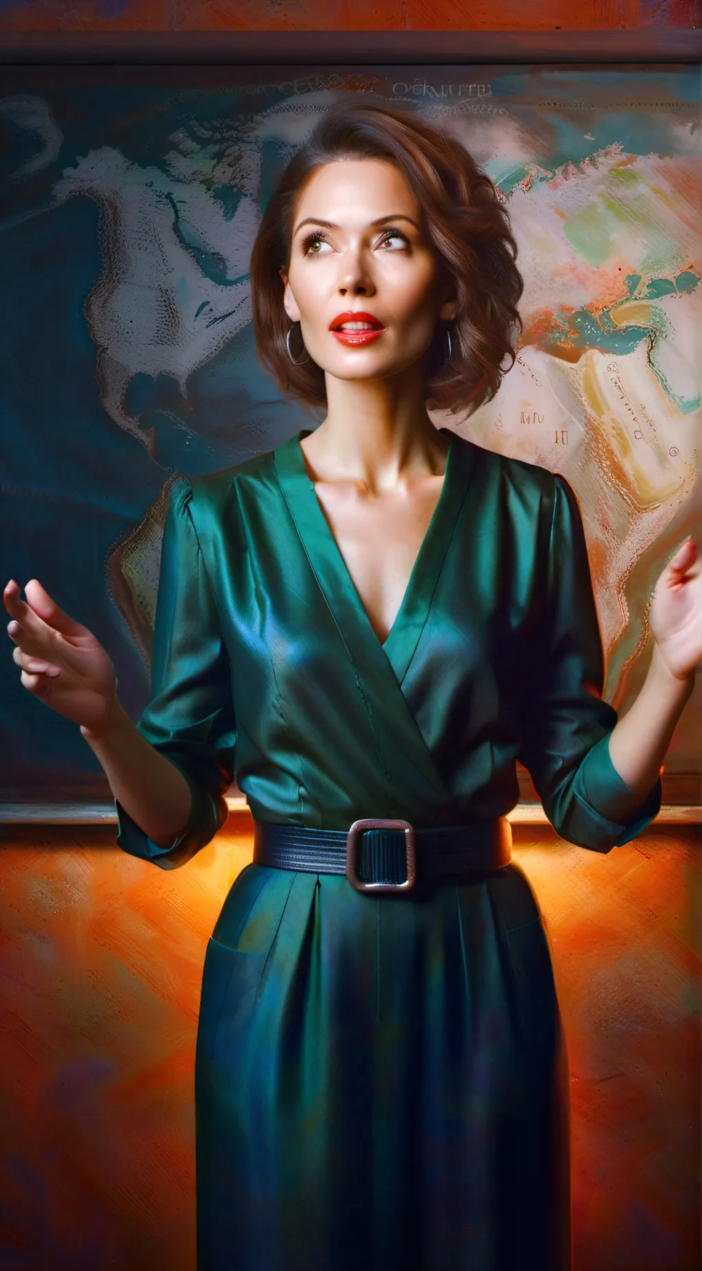 ai character: vegan teacher background