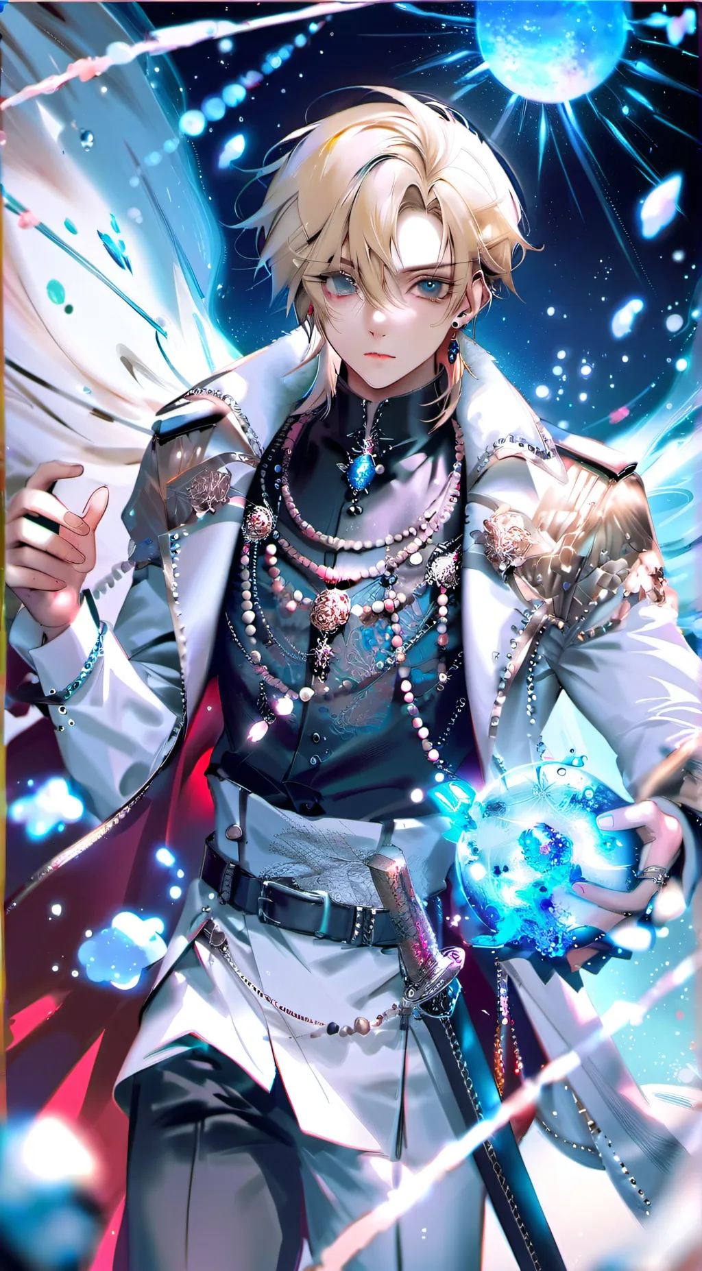 ai character: lawrence sun  background