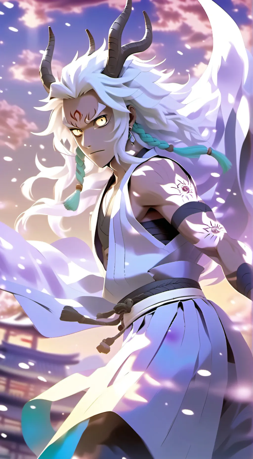 ai character: Hashera  background