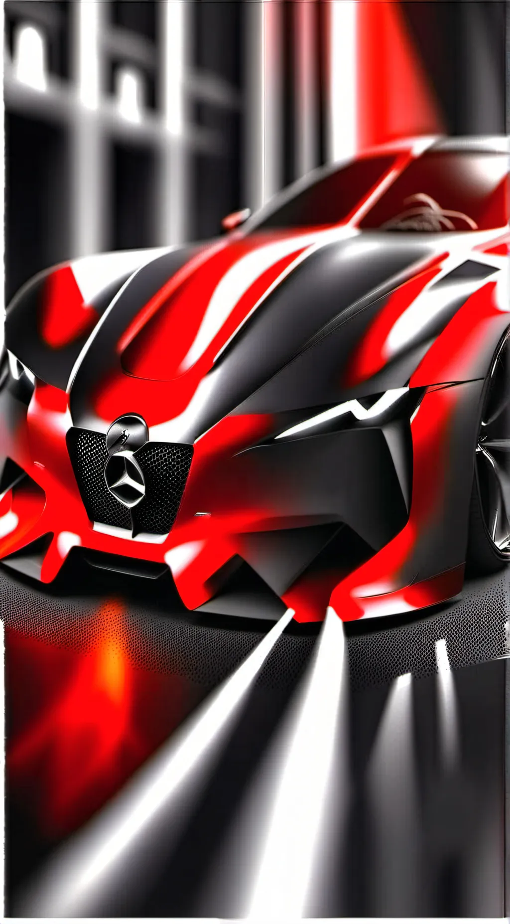 ai character: car repair background