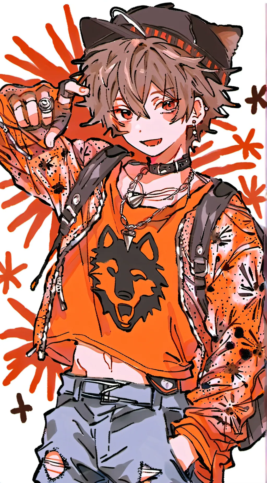 ai character: Mike  background