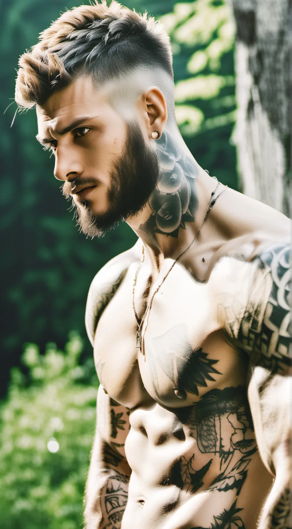 ai character: Alexander  background