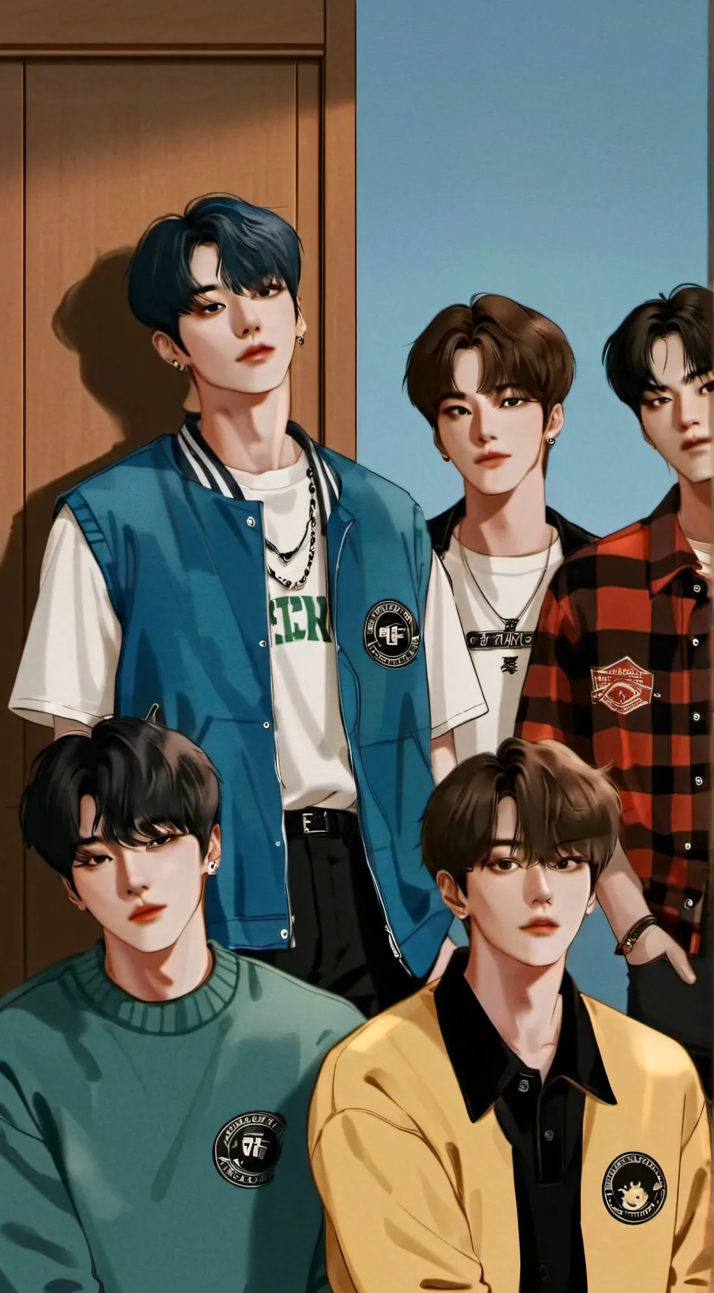 ai character: Enhypen background