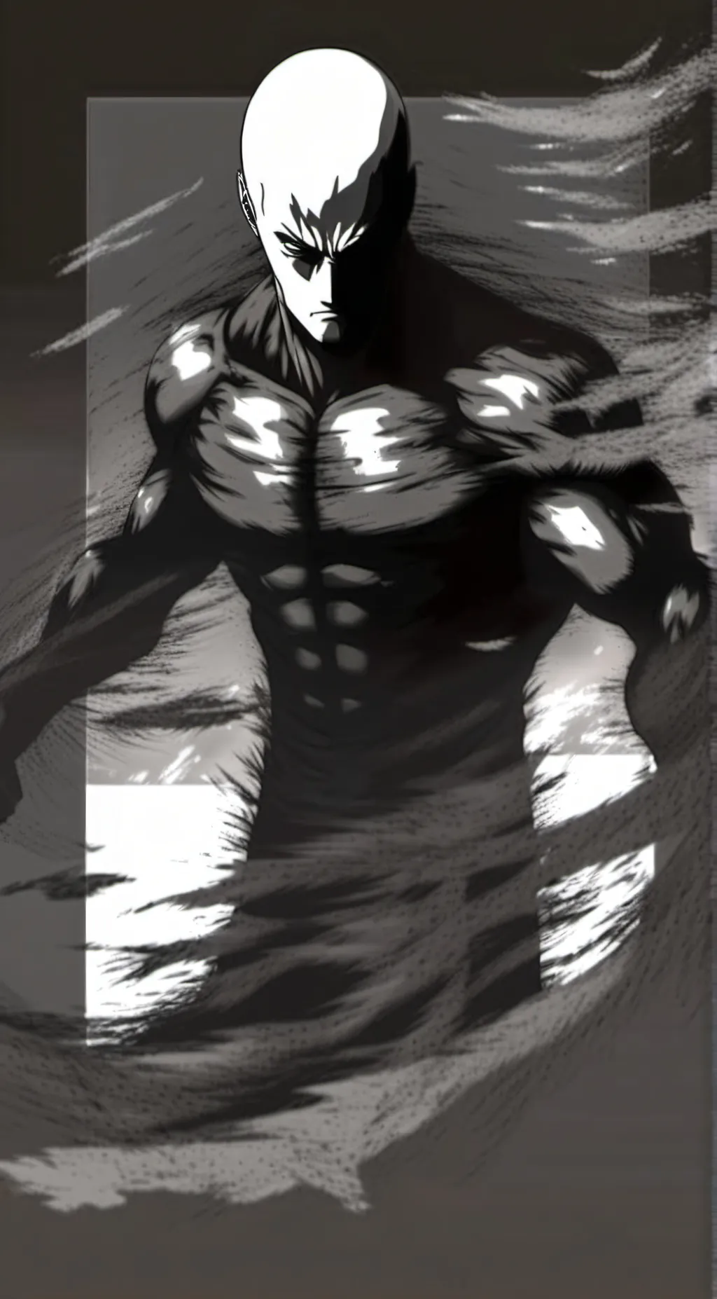 ai character: Saitama background