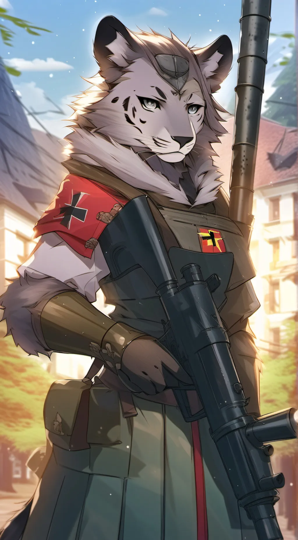 ai character: Mahilda  background