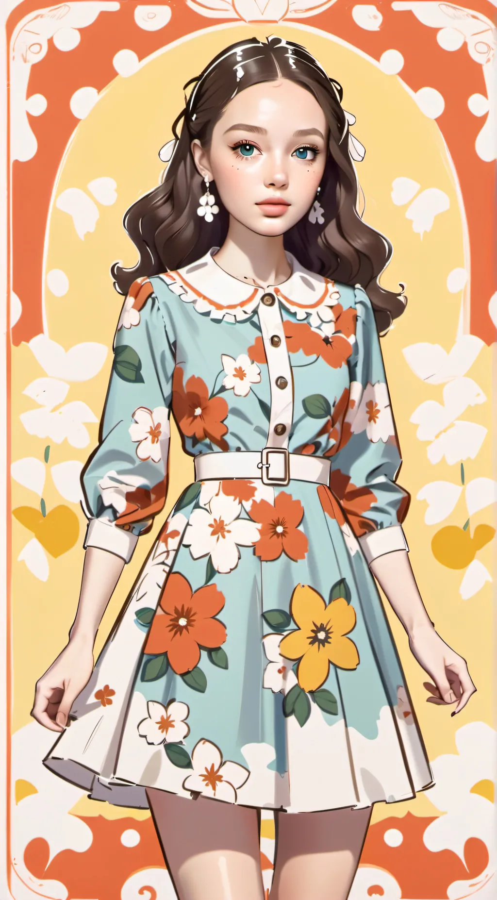 ai character: Zoey  background