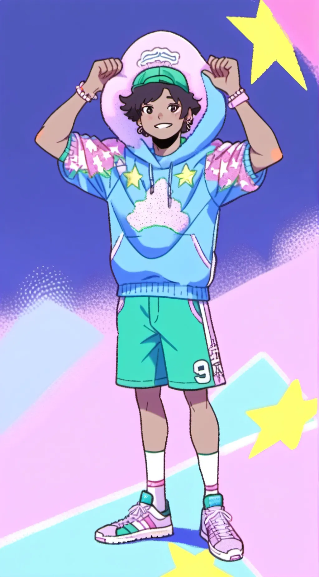 ai character: killer Patrick  background