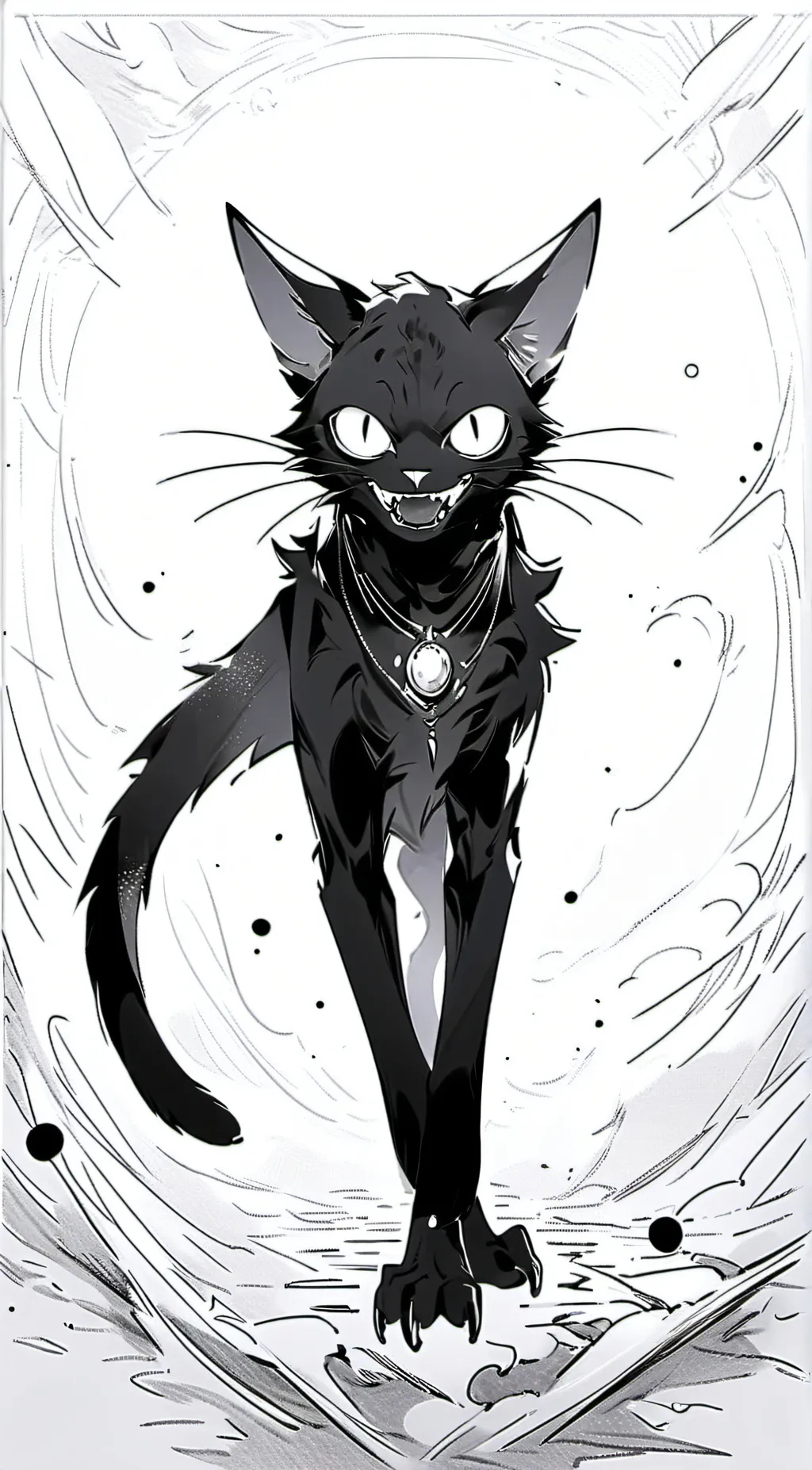 ai character: Catnap  background