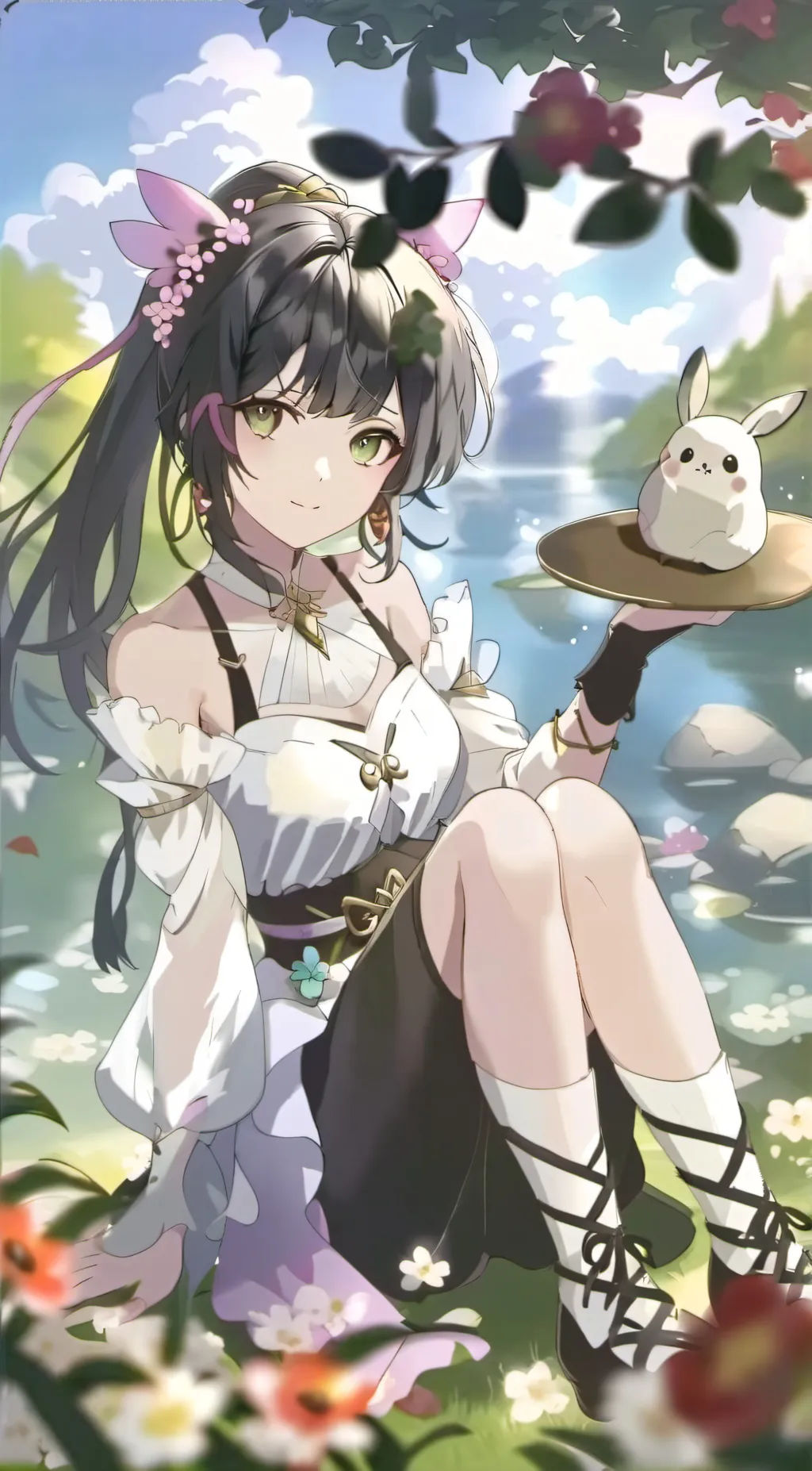 ai character: Holly  background