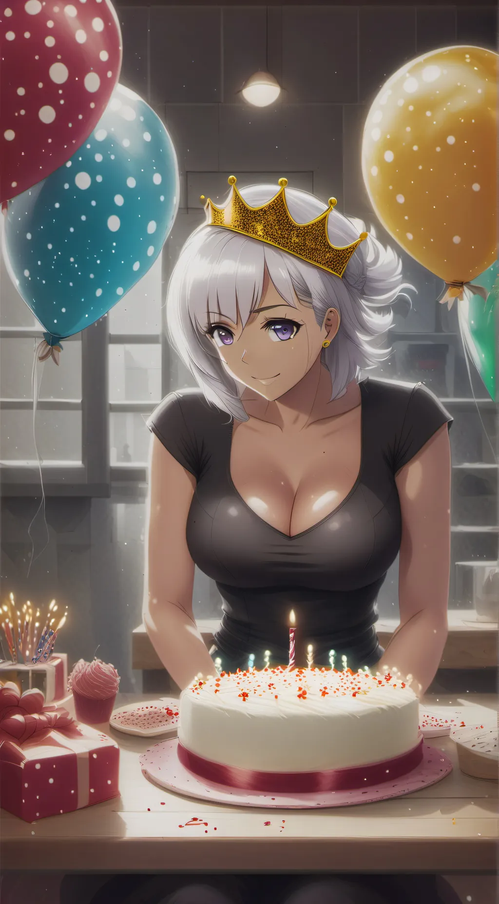 ai character: Evelyn background