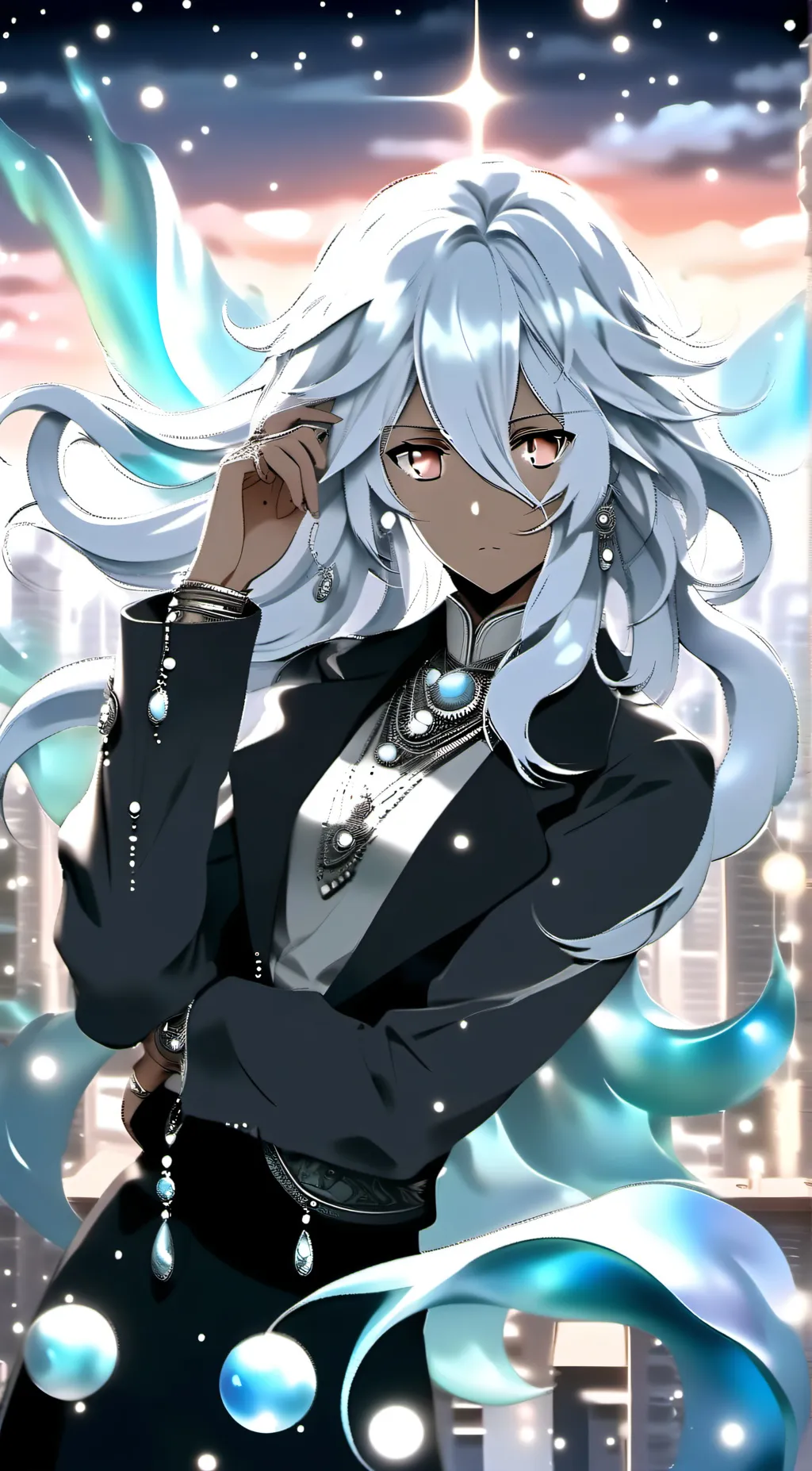 ai character: Jade background