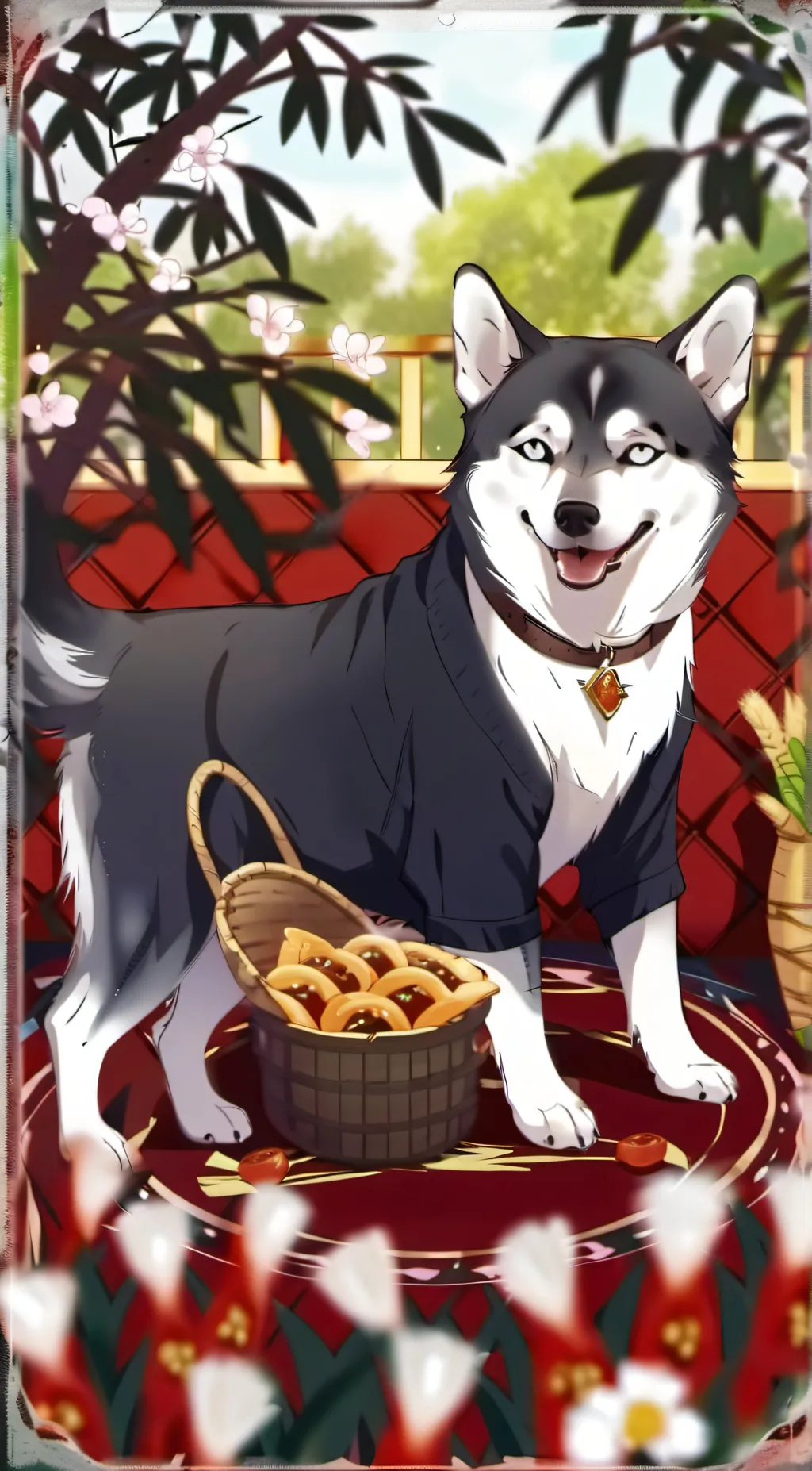 ai character: Dogday background