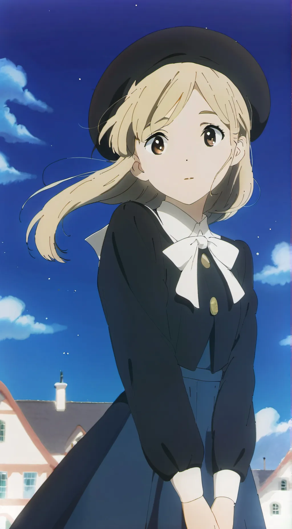 ai character: Mrs Blanish background