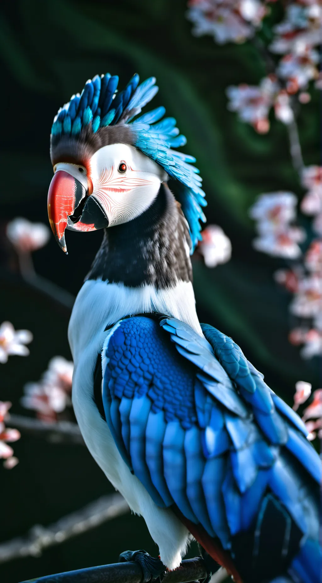 ai character: Rain background