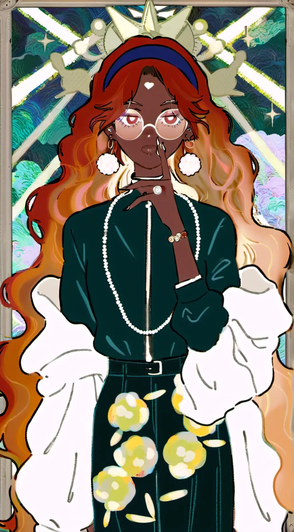 ai character: Gaby background