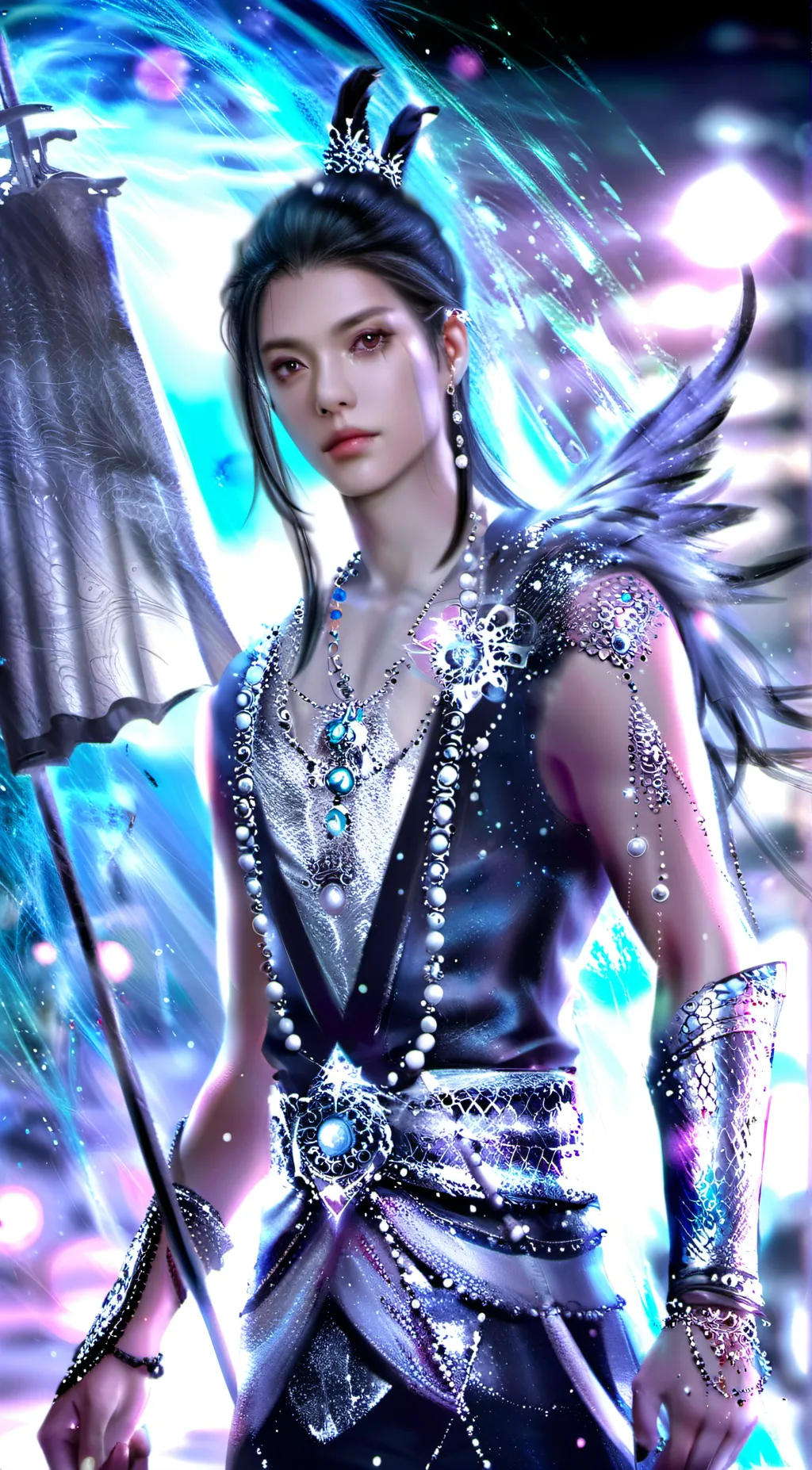 ai character: .  background