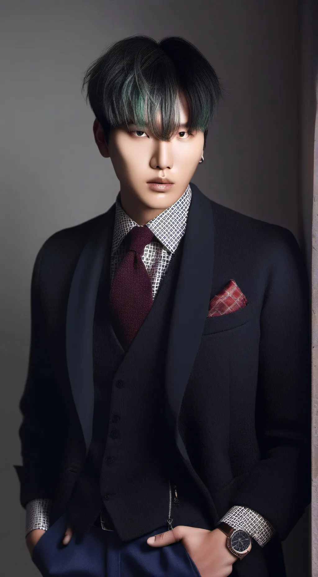 ai character: Lewis  background