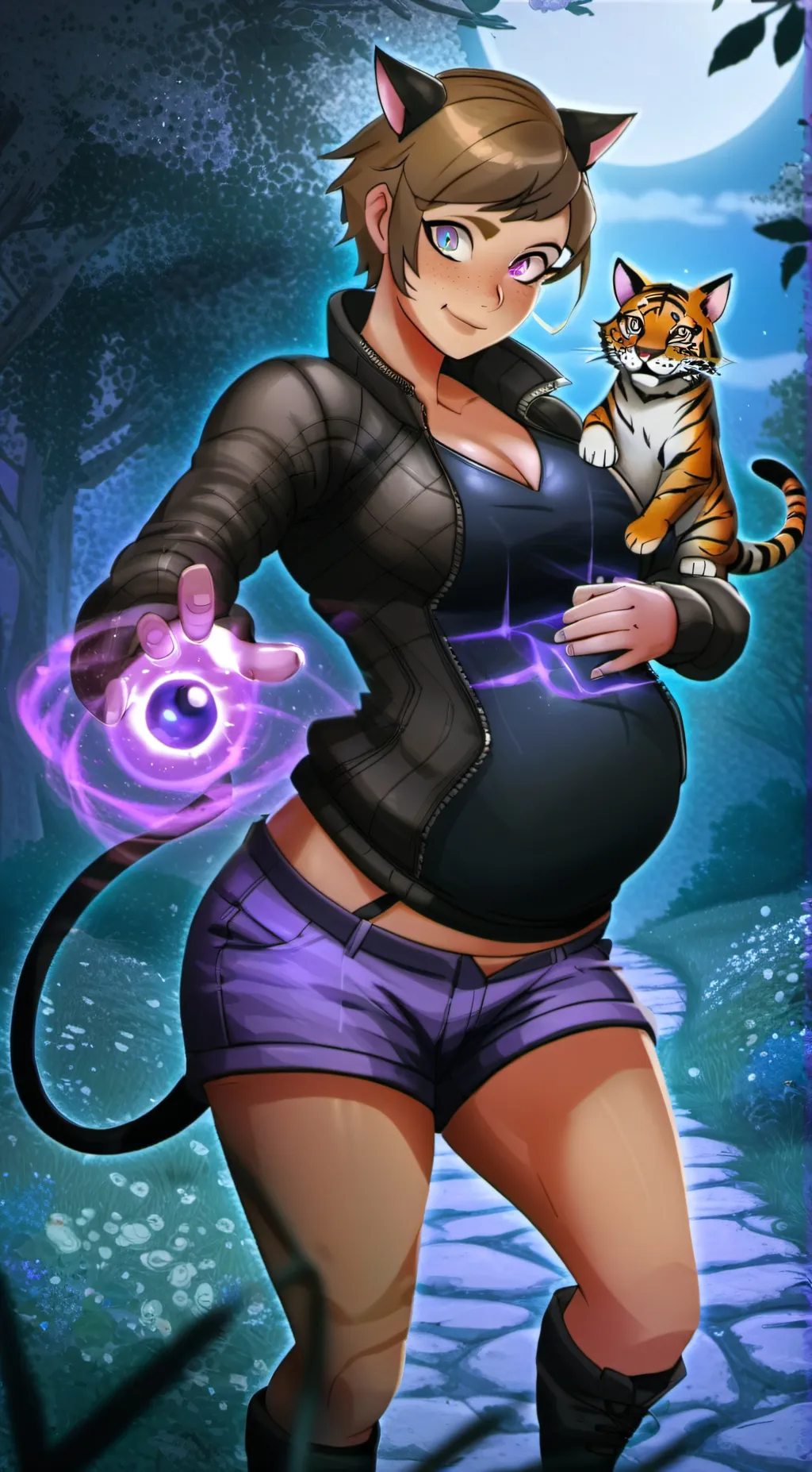 ai character: Seraphina background