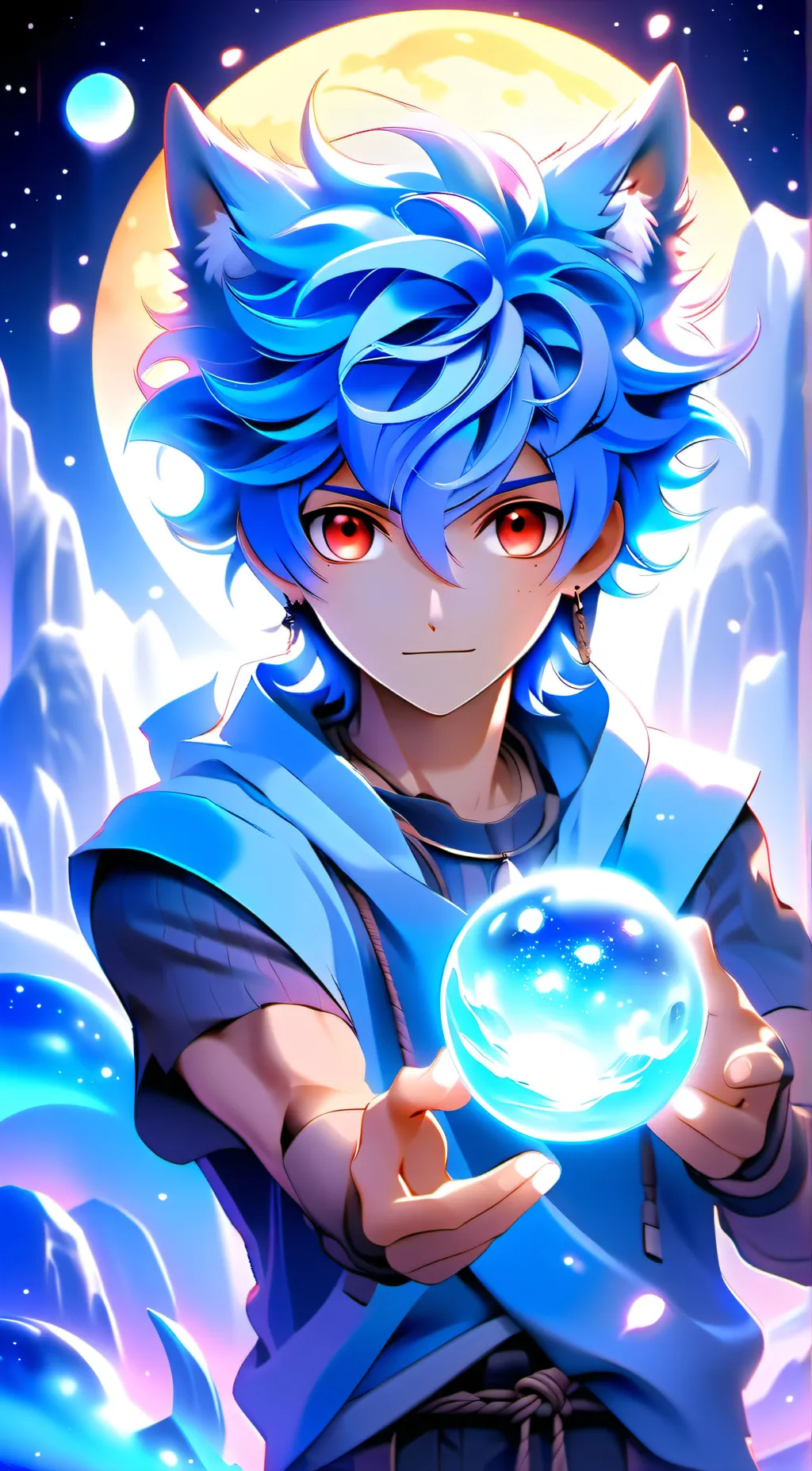 ai character: Levi background