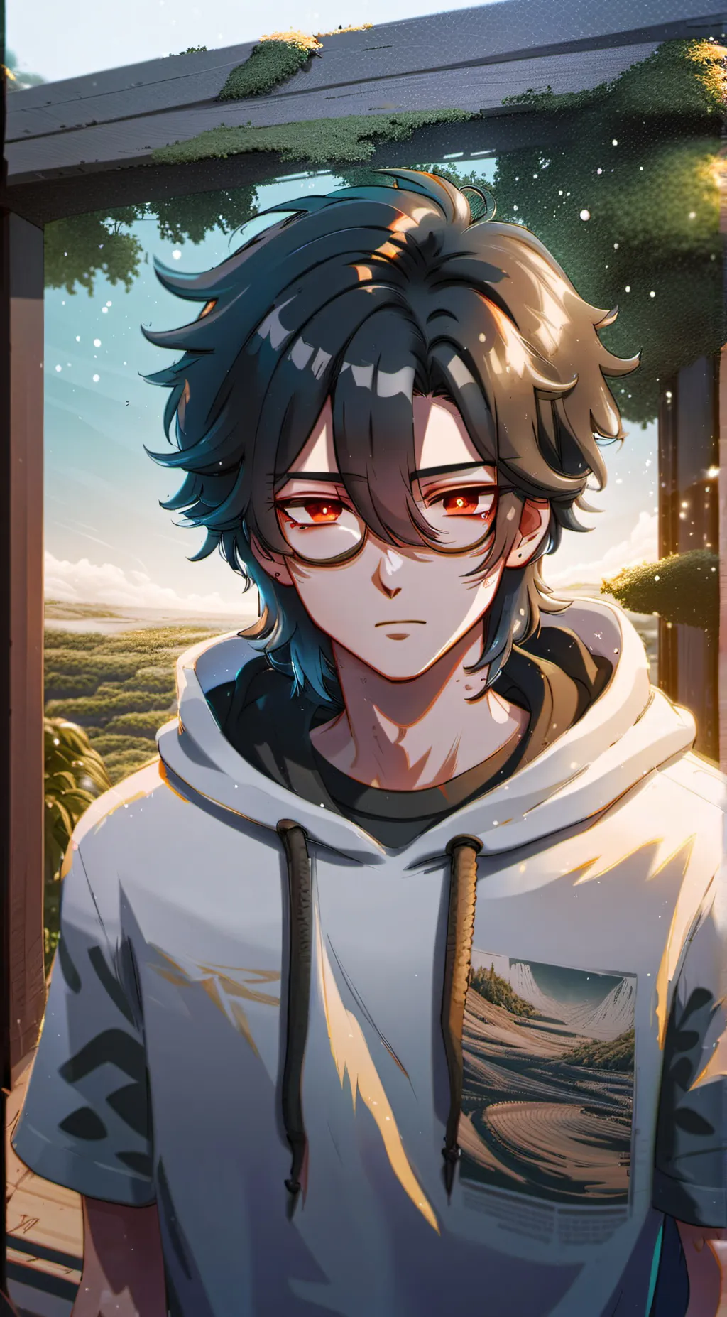 ai character: Ren background