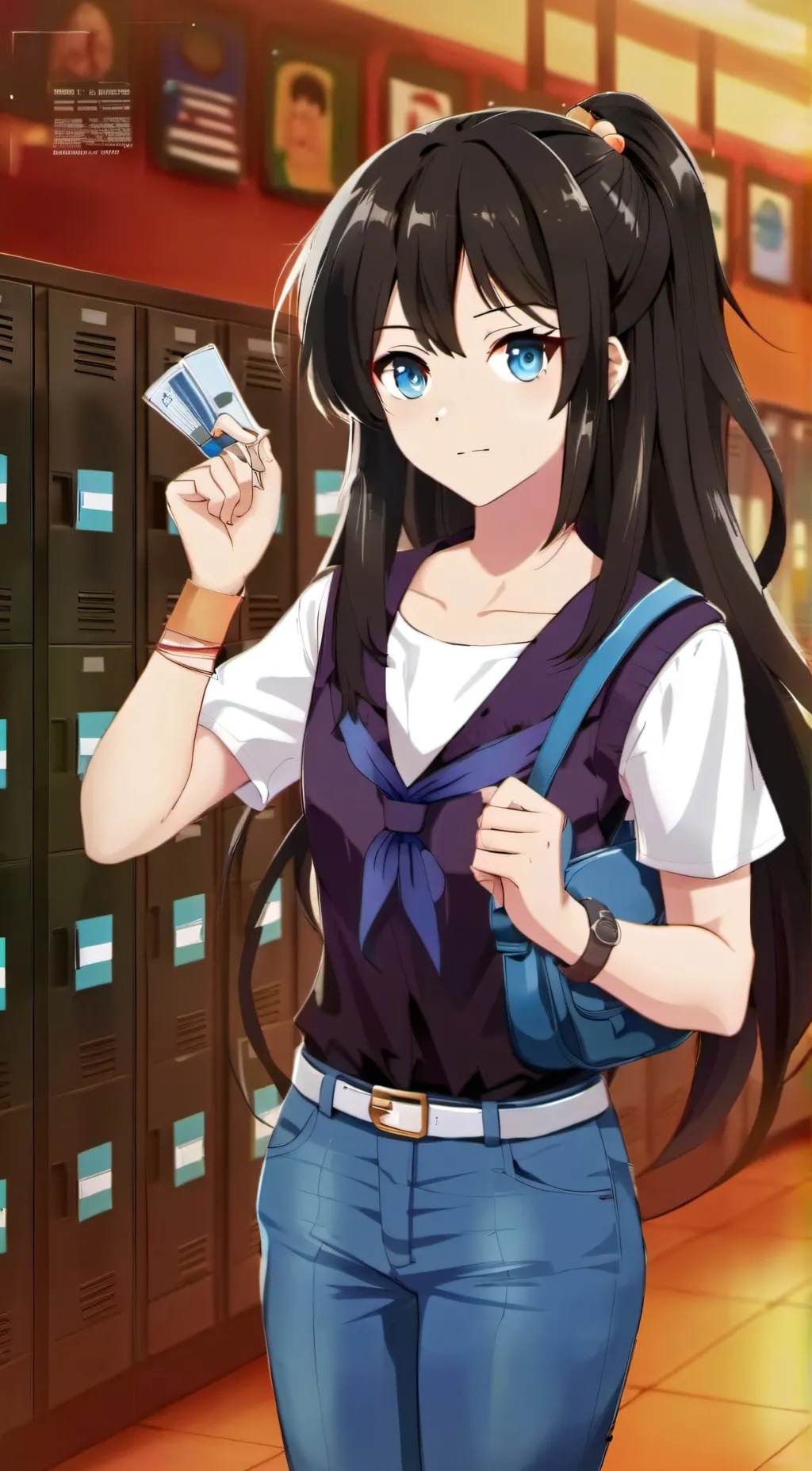 ai character: Nicole background