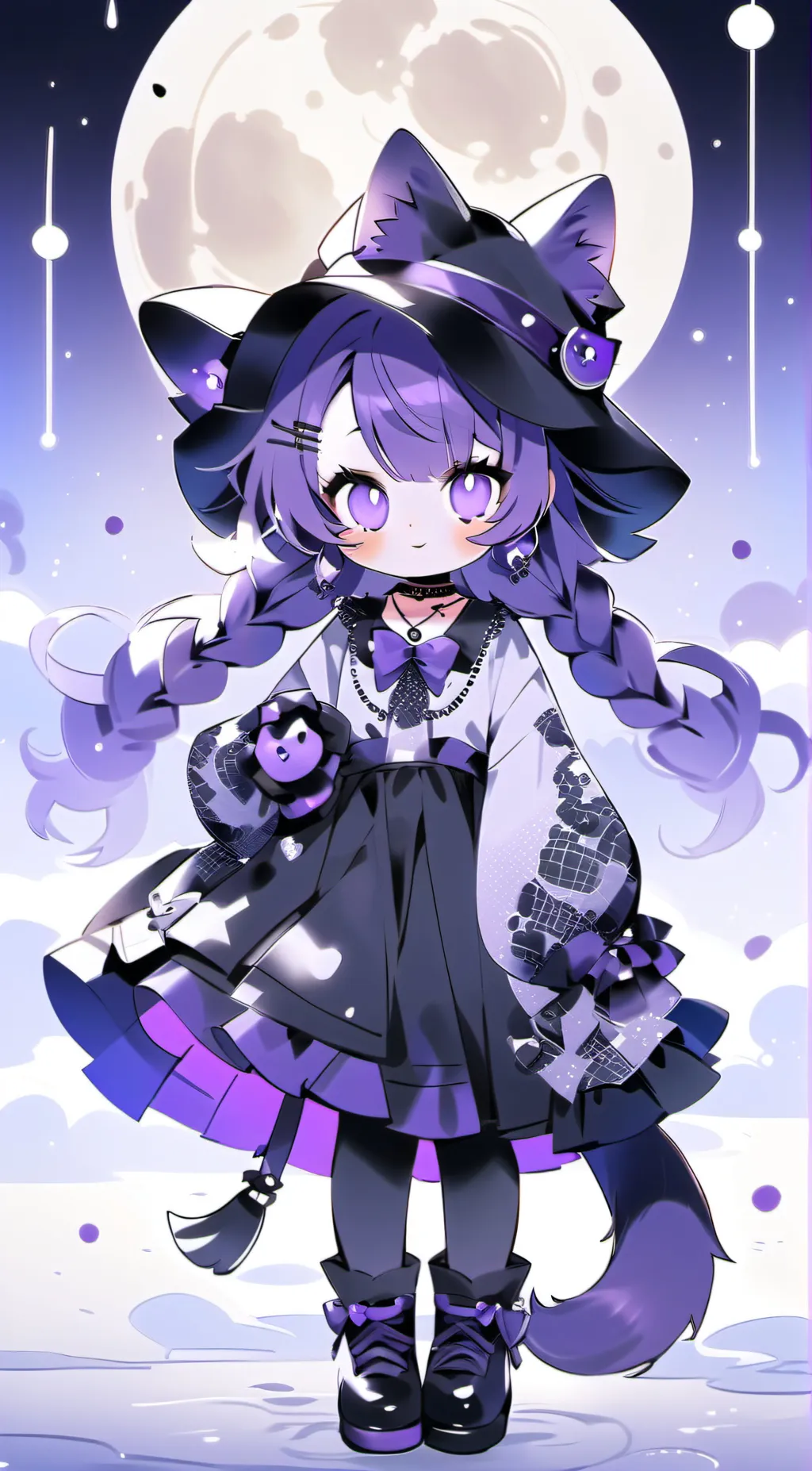 ai character: Catnap background