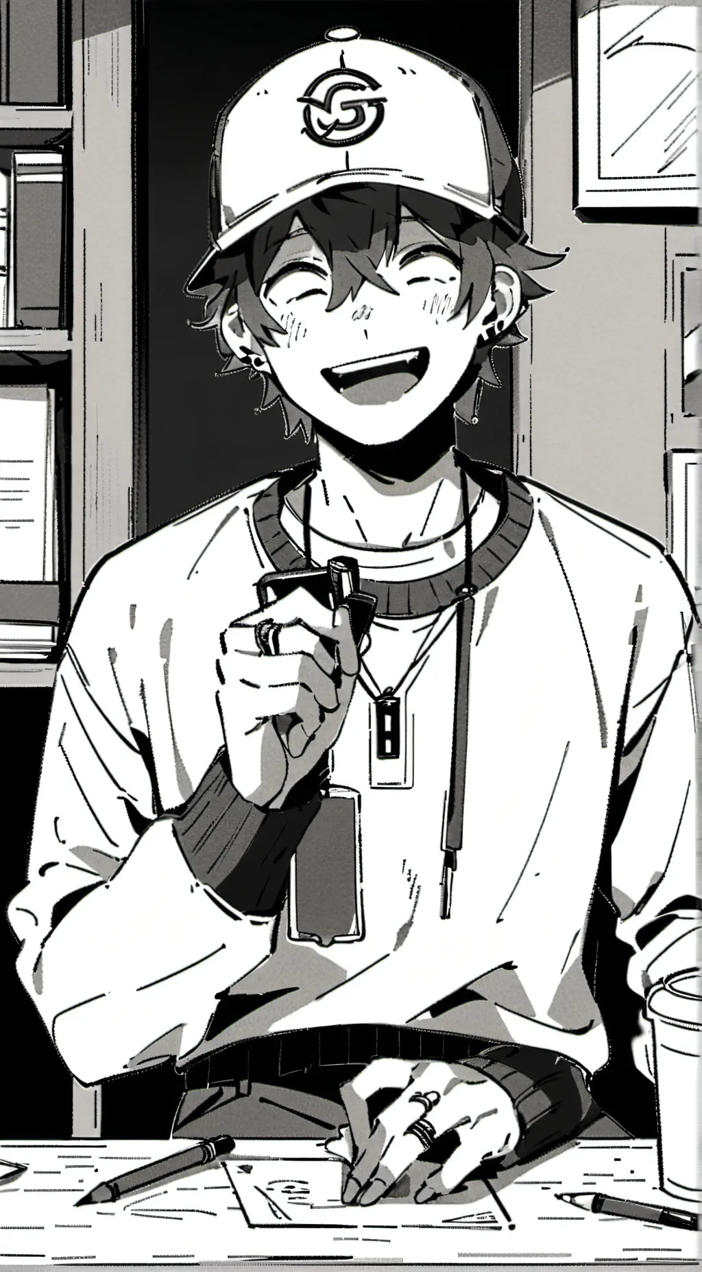 ai character: θLukeθ background