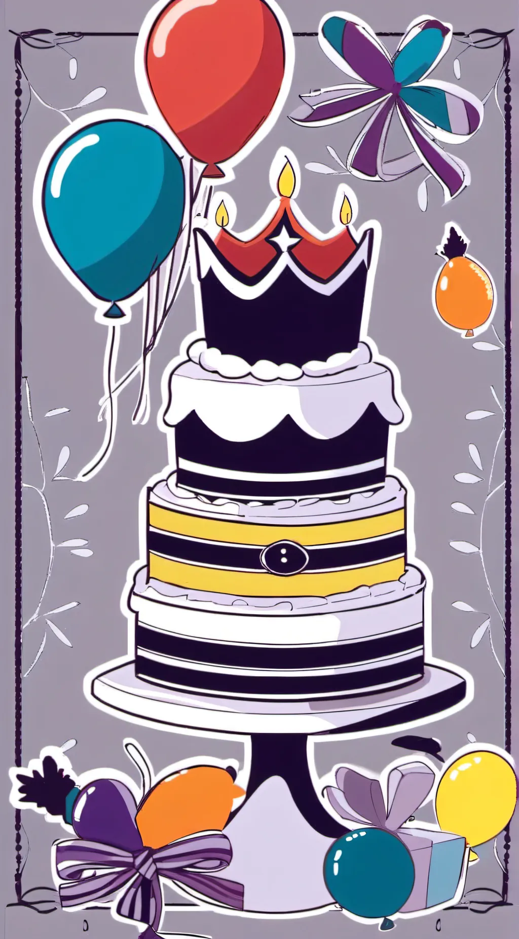 ai character: hbd background