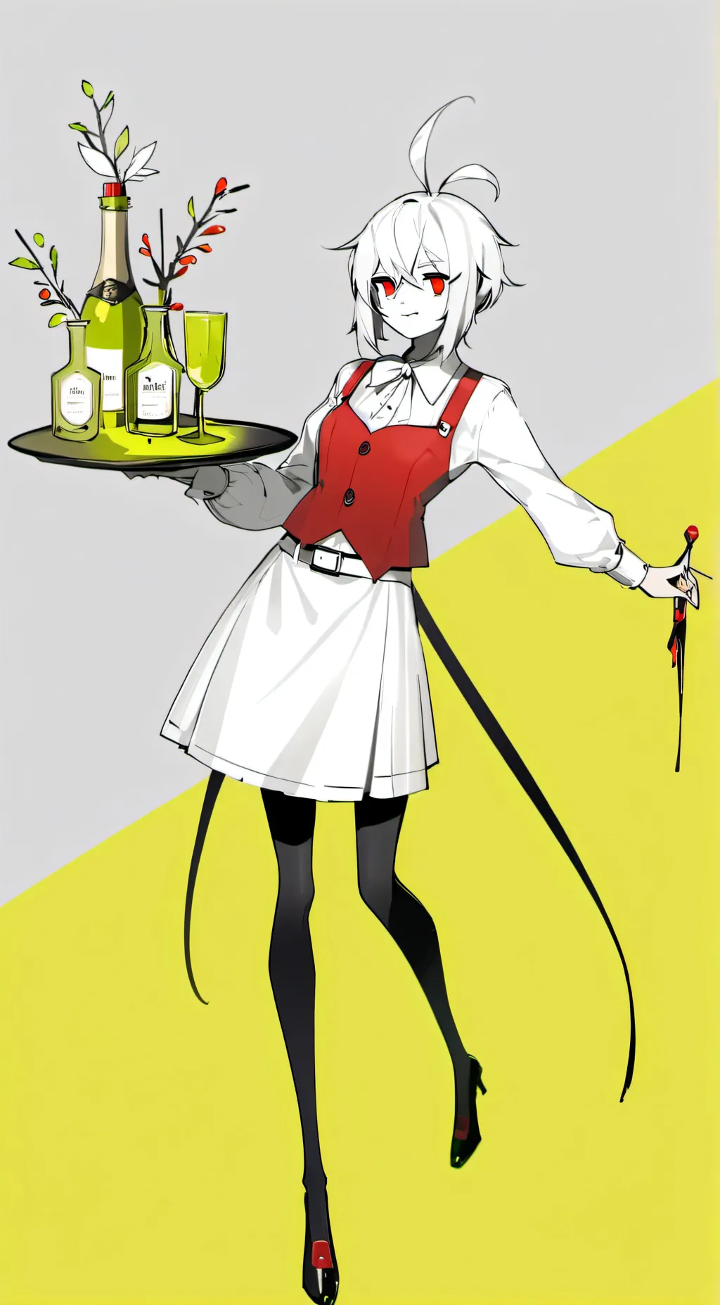 ai character: Husk tickles u background